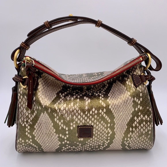 Dooney & Bourke Florentine|✨Gold Leather Satchel - Picture 1 of 8